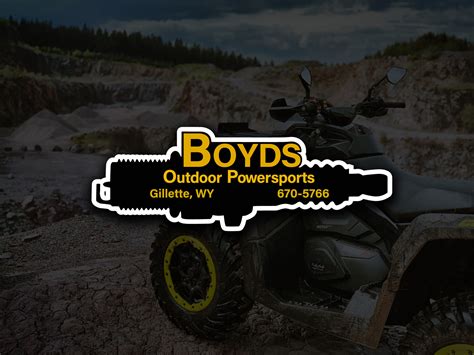 Boyds outdoor powersports. Things To Know About Boyds outdoor powersports. 